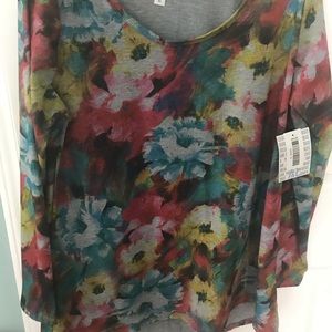 Lularoe Lynnae XL watercolor NWT